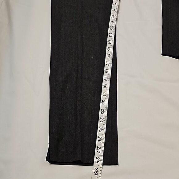 Lafayette 148 Irving stretch wool pants black size 4 - Picture 4 of 10